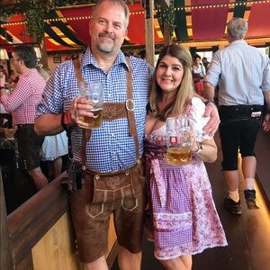 Dirndl dress worn once octoberfeast Munich